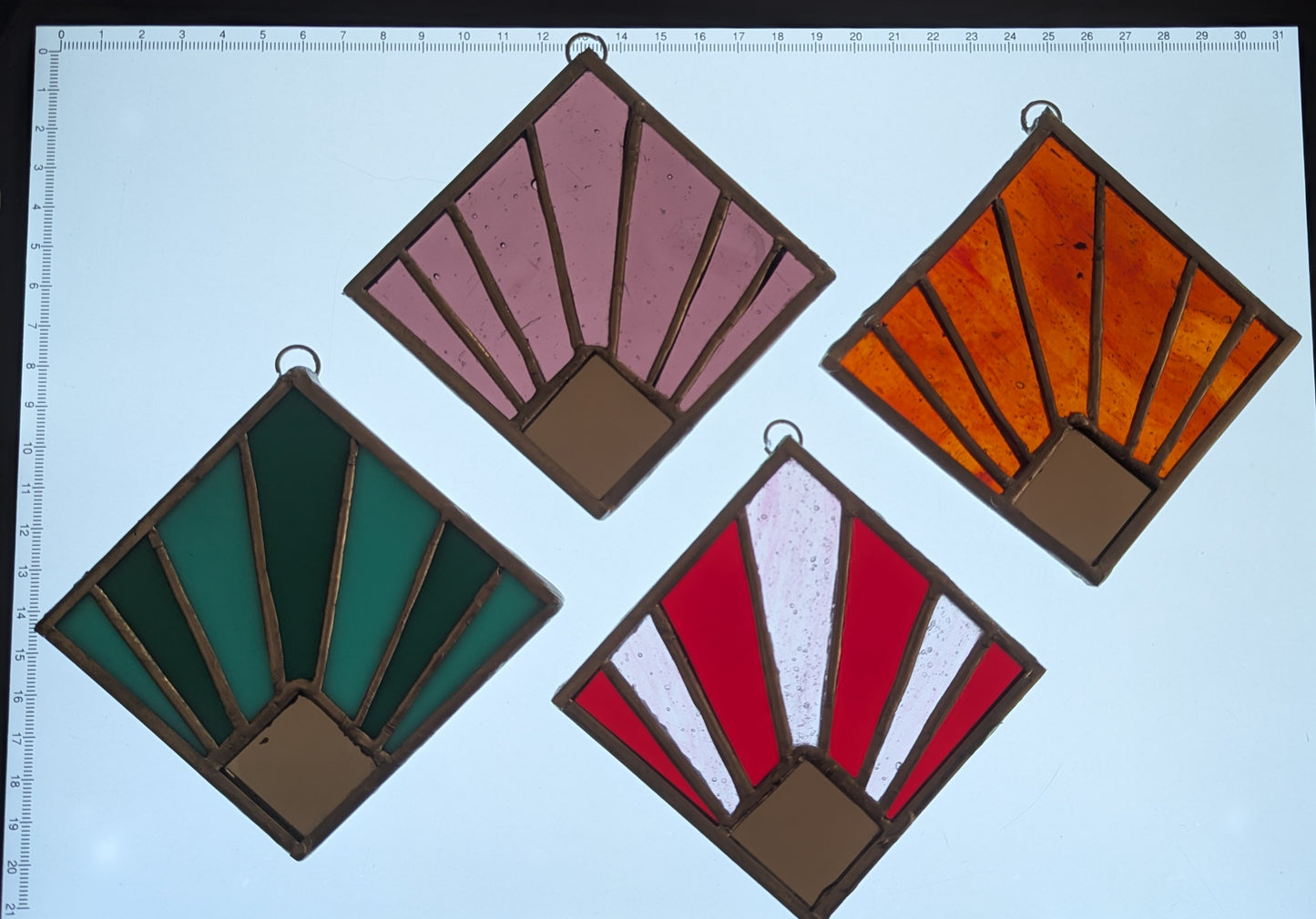 Tiny Deco Mirror for Looking at One Feature at a Time