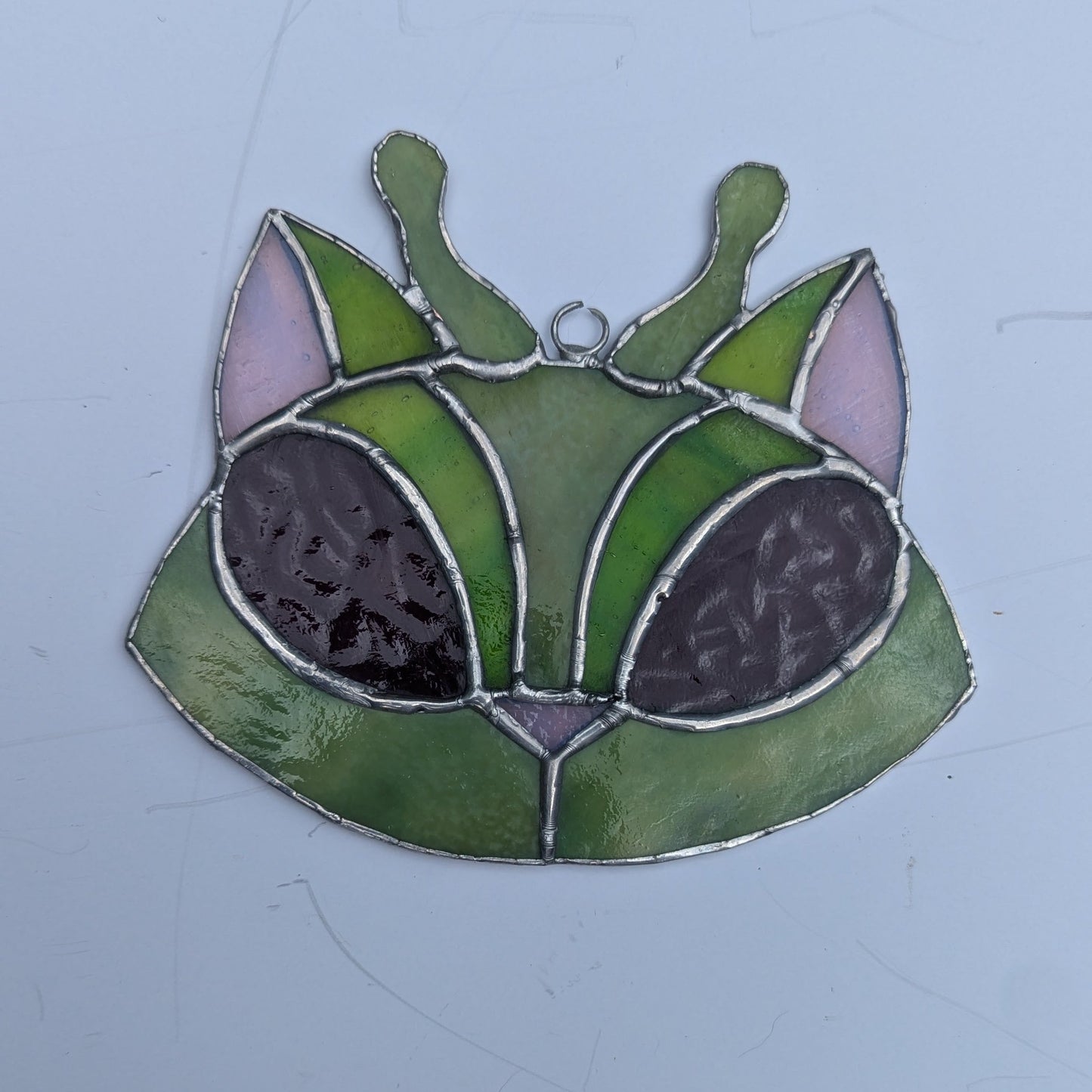 Alien Cat Stained Glass